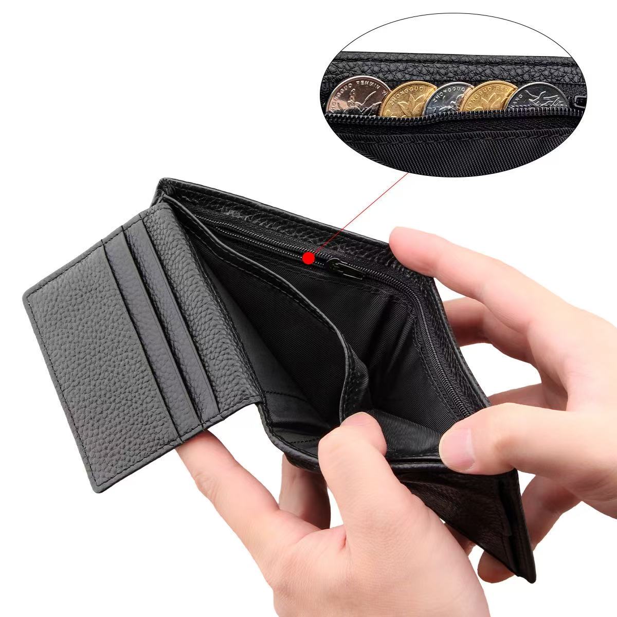 Full Grain Leather Mens Wallet