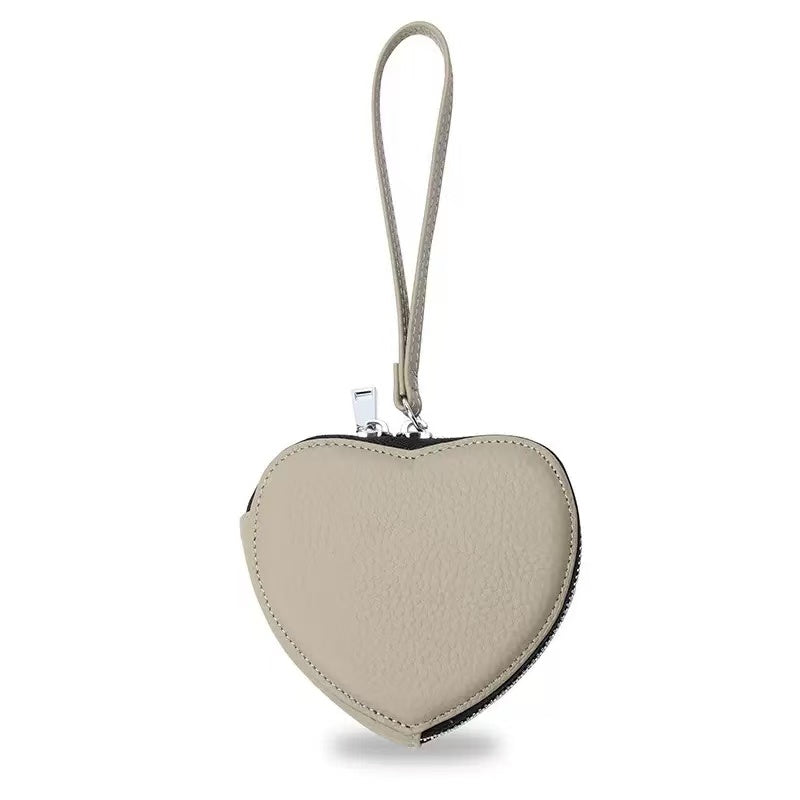Heart Shaped Wristlet Coin Purse