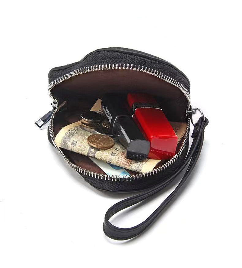 Heart Shaped Wristlet Coin Purse