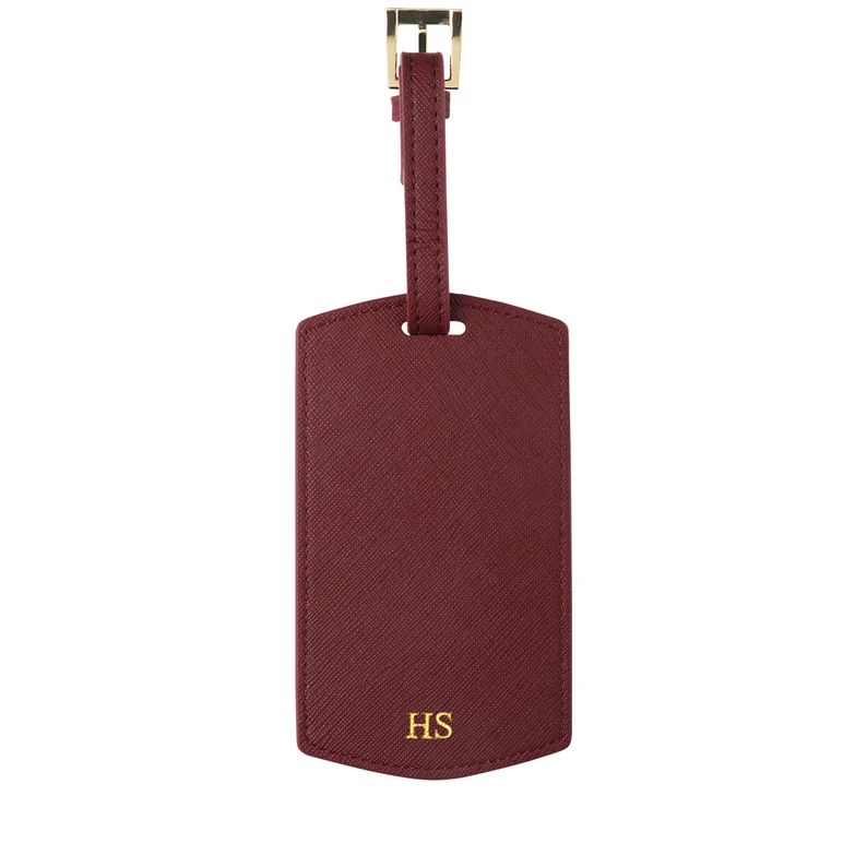 Leather Luggage Tag