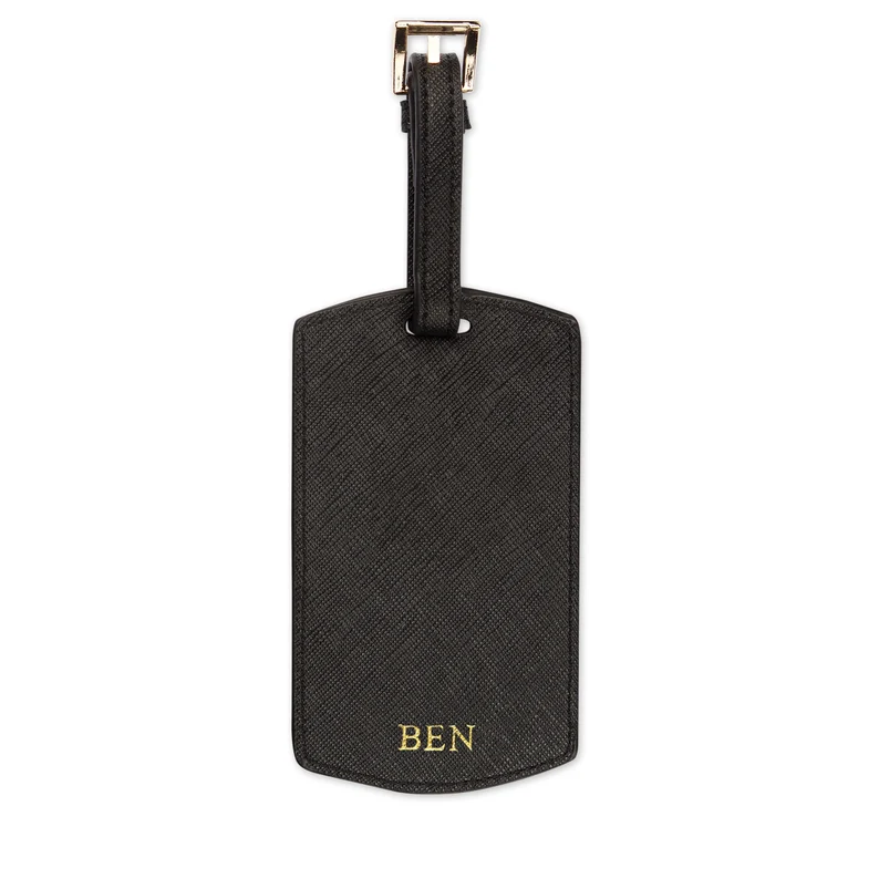 Leather Luggage Tag