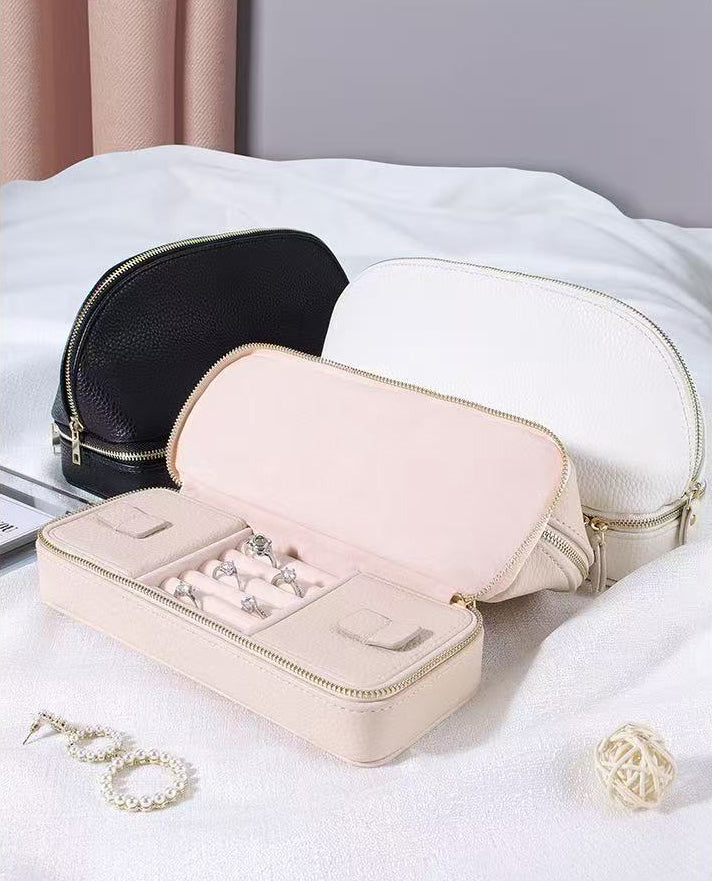 MB010 Double Layer Jewelry & Makeup Bag