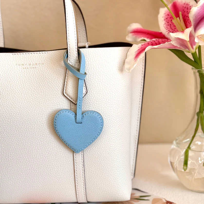 BC001 Heart Shaped Bag Charm