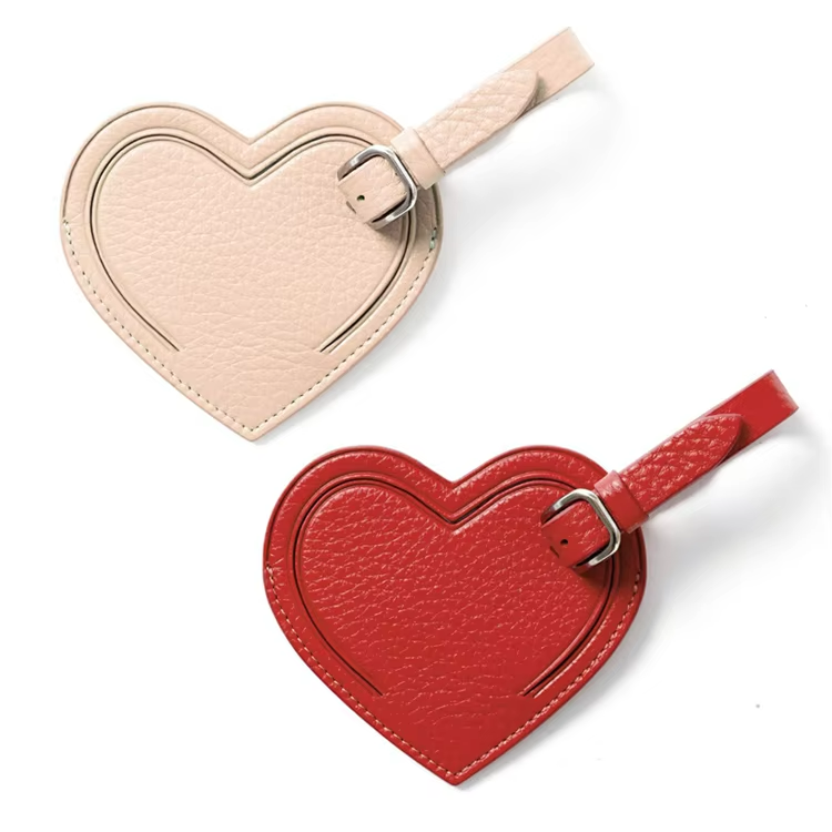 LB005 Heart Shaped Luggage Tag
