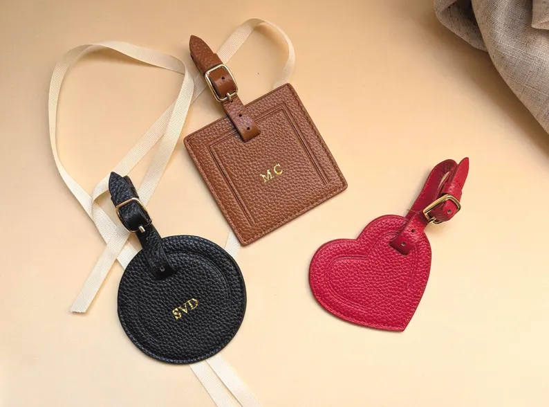 LB005 Heart Shaped Luggage Tag