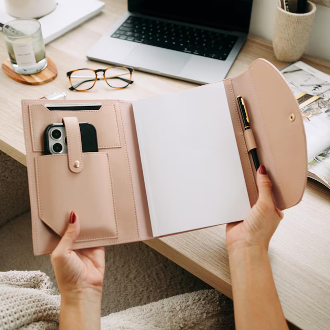 DC003 Leather Planner Organizer
