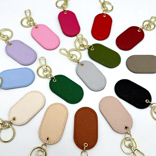 KR009 Oval Keychain