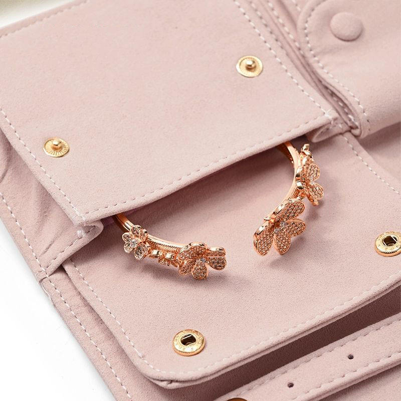 JB033 Foldable Travel Jewelry Pouch