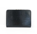 Crocodile Printed Leather Laptop Case