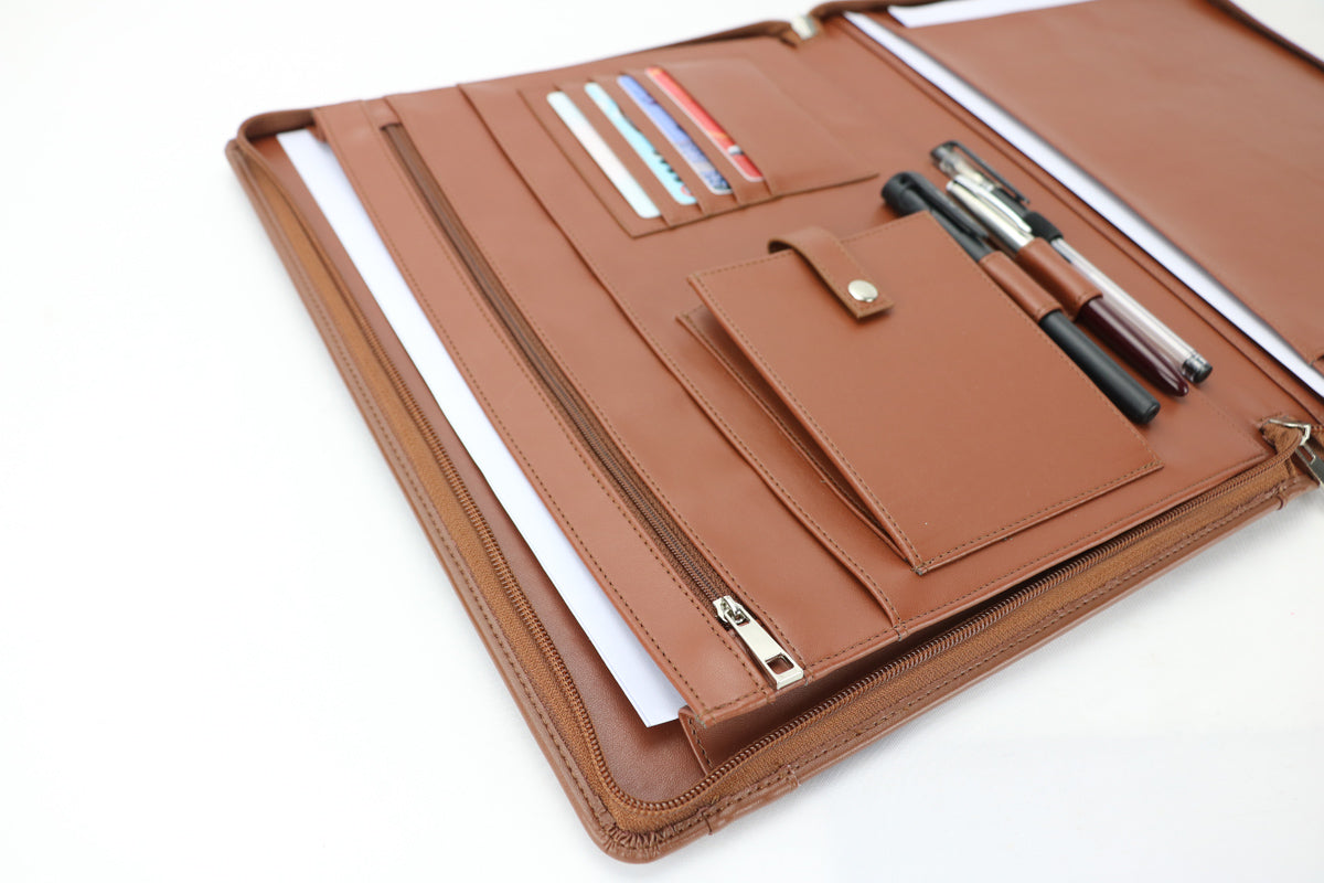 DC002 Leather Padfolio
