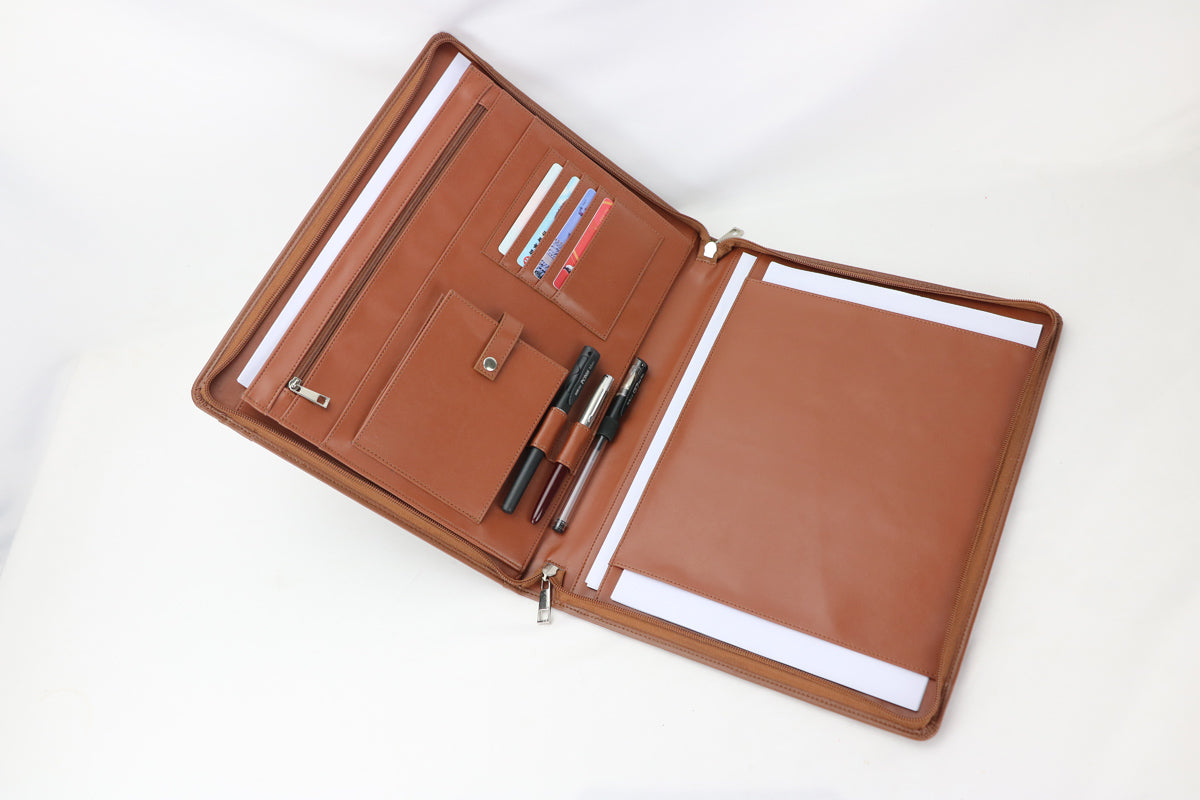 DC002 Leather Padfolio