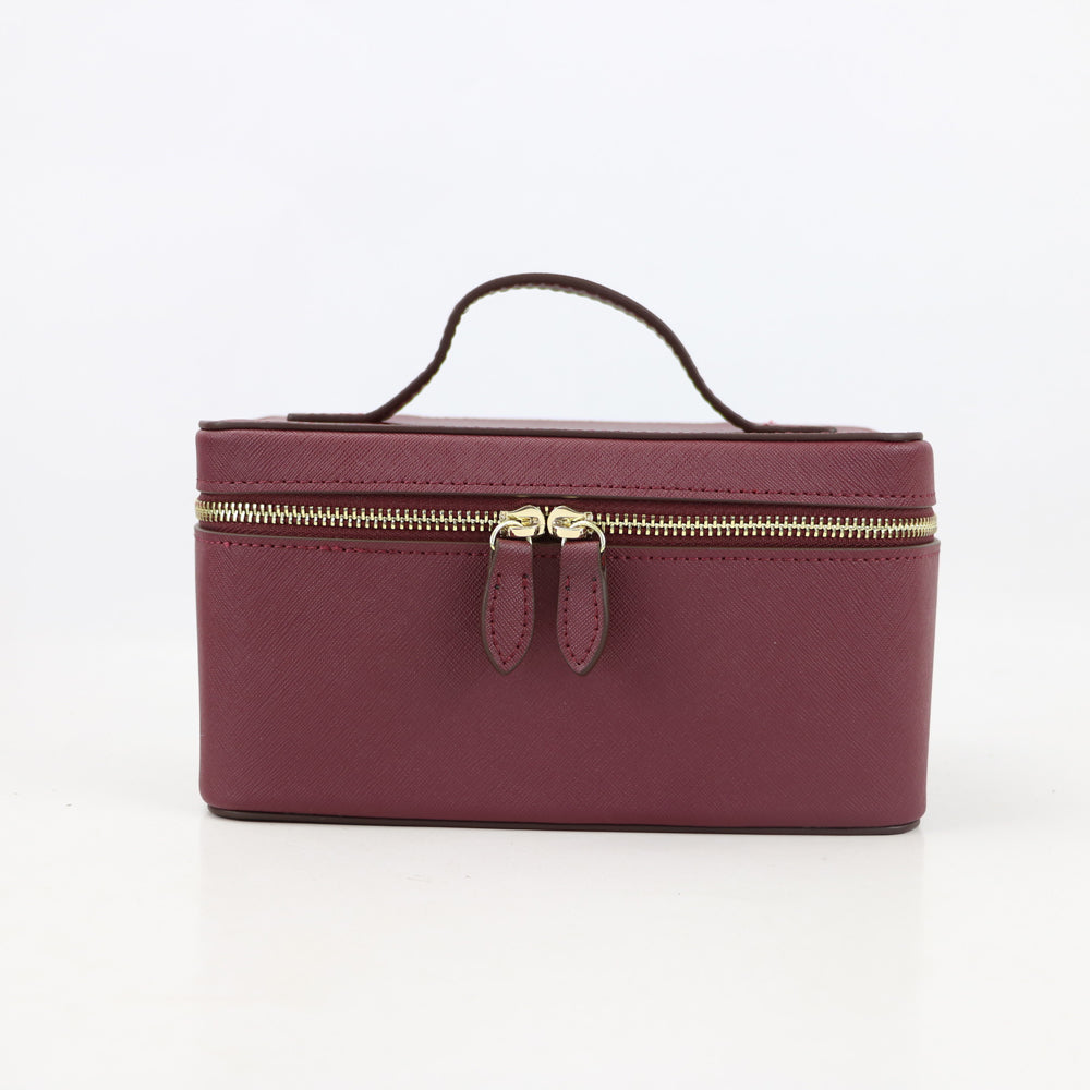 Portable Cosmetic Case with Handle