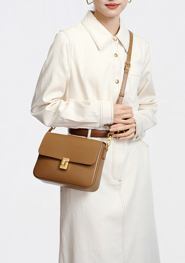 SB015 Leather Box Bag