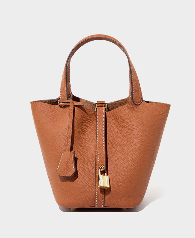 HB012 Leather Bucket Bag
