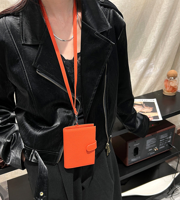 PH007 Passport Holder with Lanyard