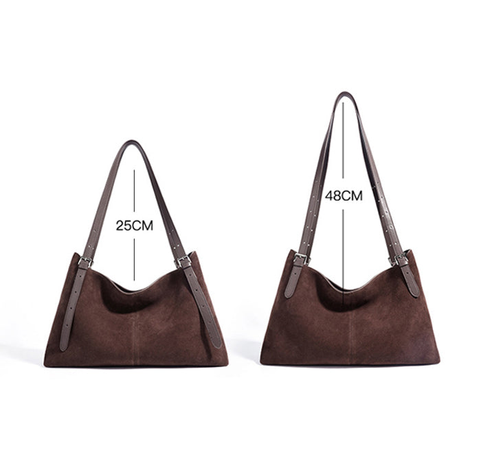 HB007 Suede Shoulder Bag