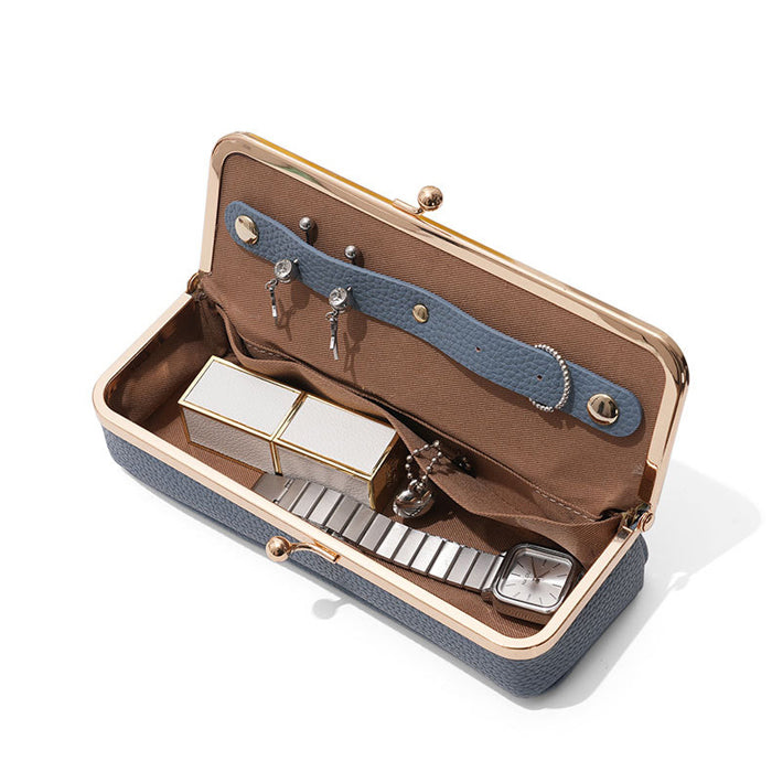 JB031 Custom Jewelry Organizer with Kiss Lock