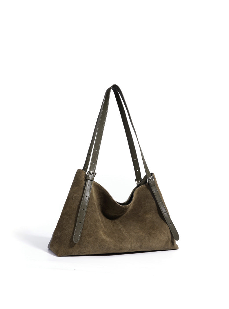 HB007 Suede Shoulder Bag