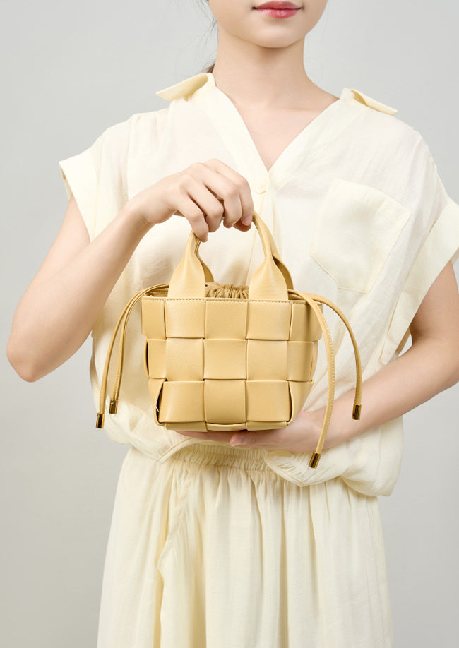 SB018 Woven Bucket Bag