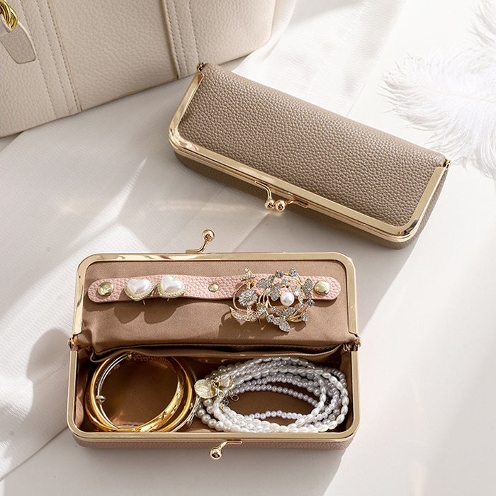 JB031 Custom Jewelry Organizer with Kiss Lock