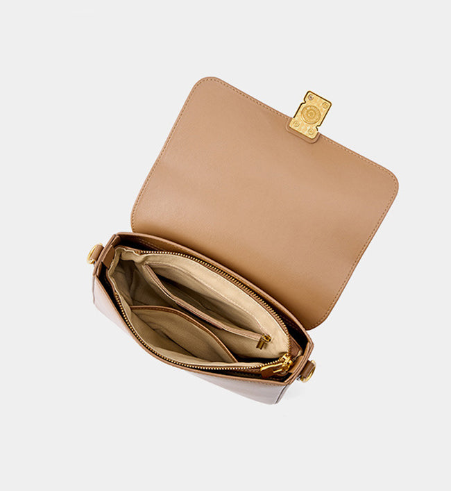 SB015 Leather Box Bag