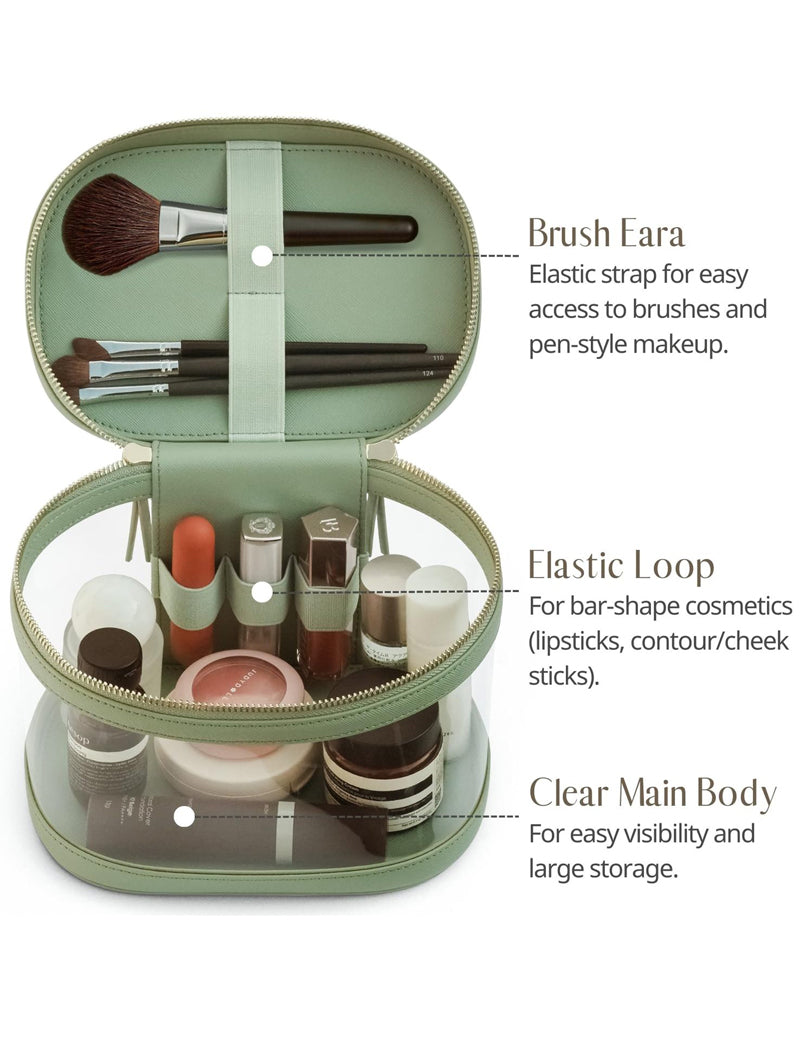 MB018 Transparent Vanity Case