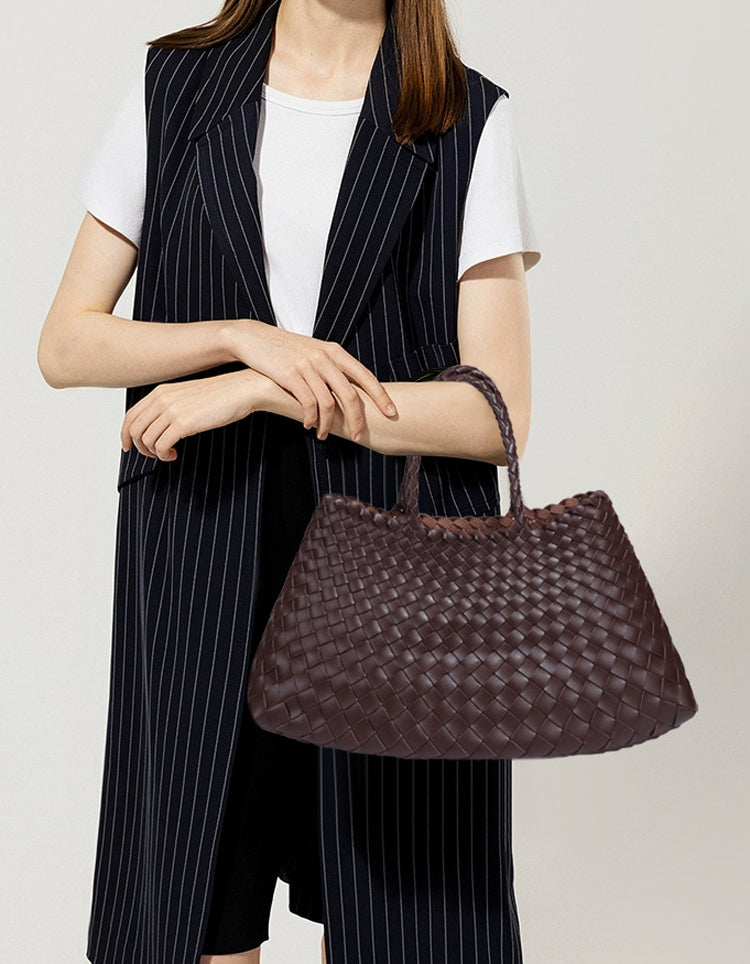 HB024 Woven Tote Handbag