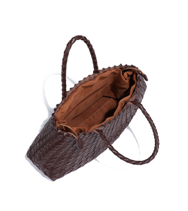 HB024 Woven Tote Handbag