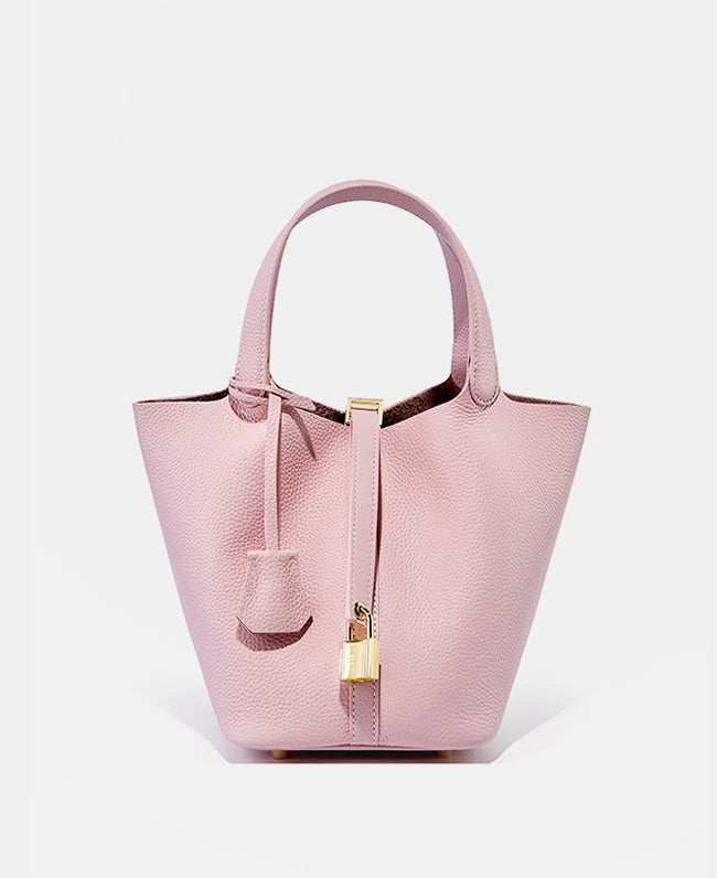 HB012 Leather Bucket Bag
