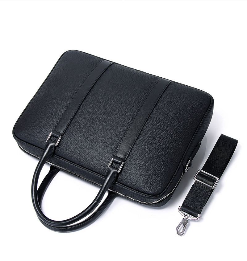 NB001 Mens Leather Briefcase