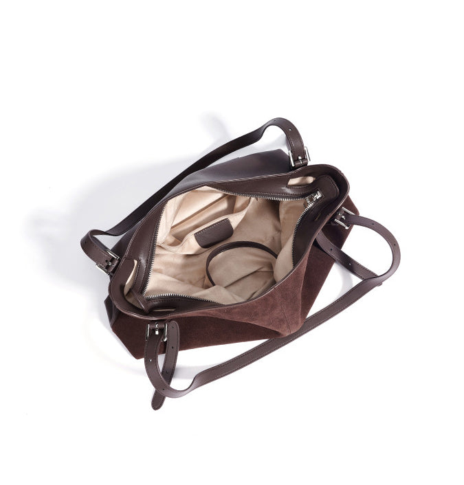 HB007 Suede Shoulder Bag