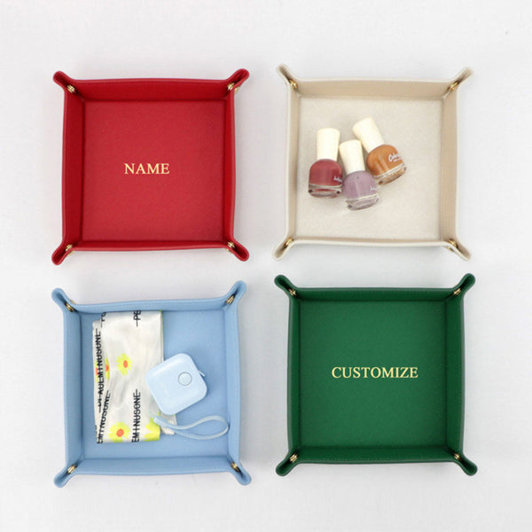 TP003 Leather Valet Tray