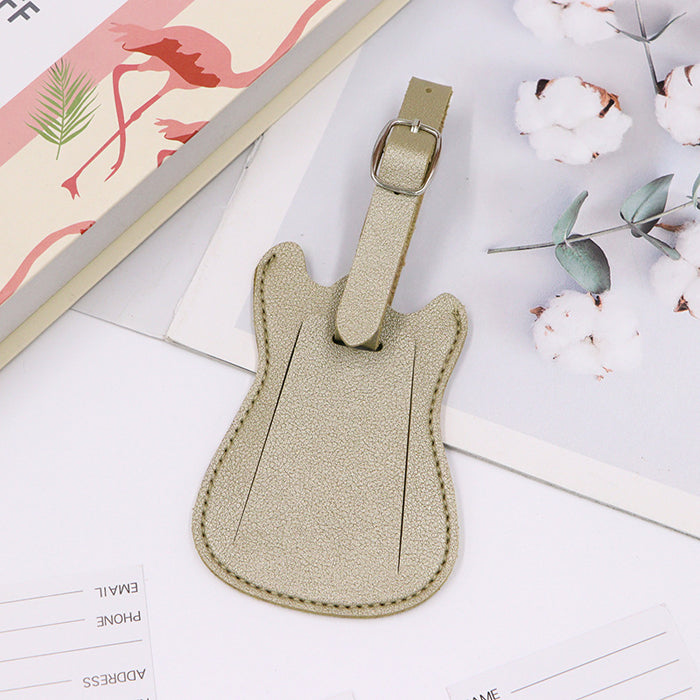 LB010 Guitar Shaped Luggage Tag