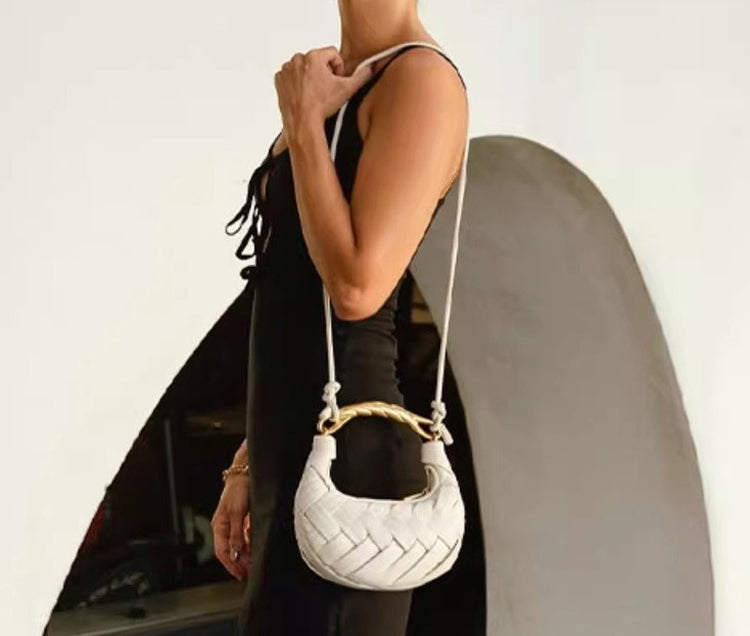 HB022 Woven Hobo Bag