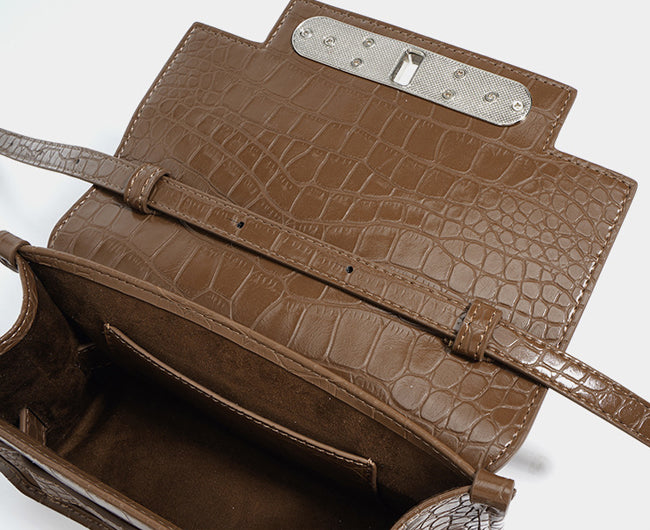 SB017 Structured Crossbody Bag