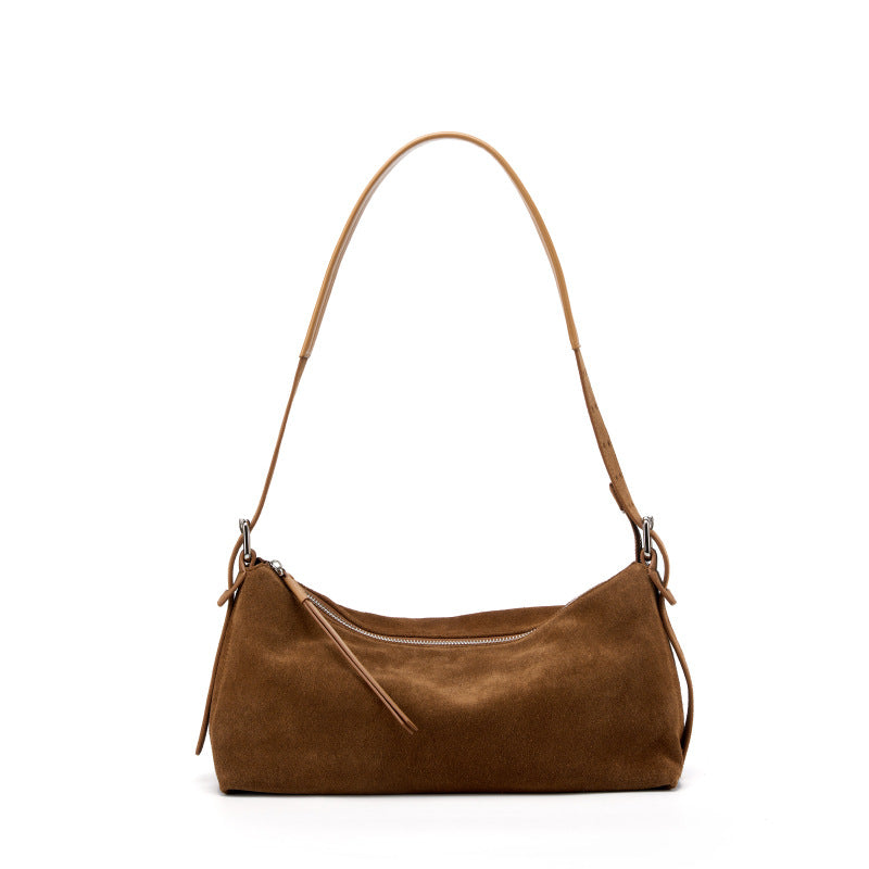 HB008 Suede Shoulder Bag