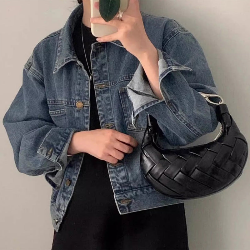 HB022 Woven Hobo Bag