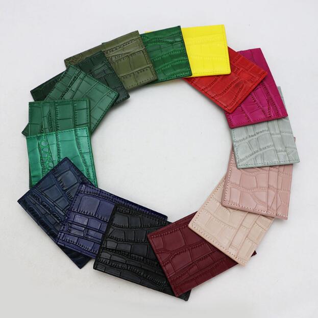 Crocodile Leather Card Case