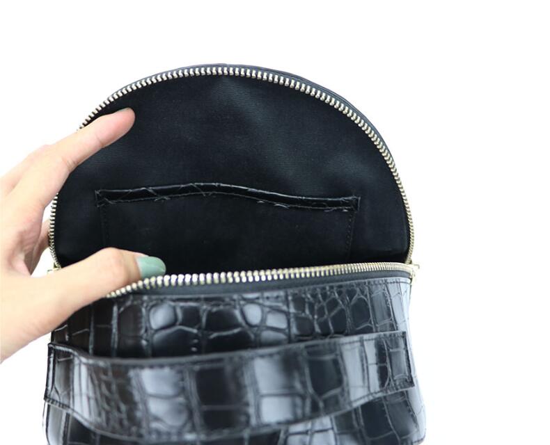 BP001 Croc-embossed Backpack