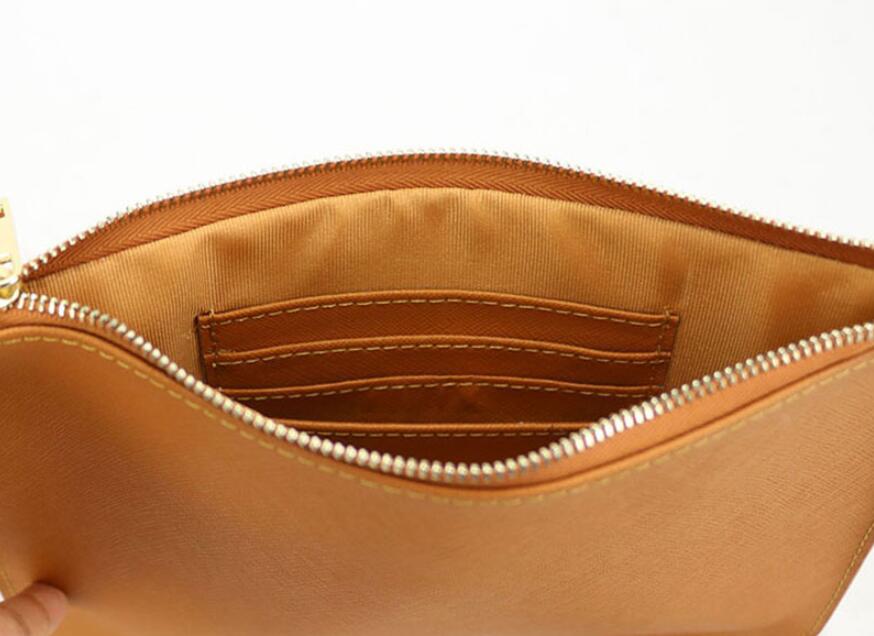 PB003 Saffiano Leather Pouch