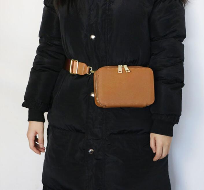 Saffiano Leather Crossbody Bag