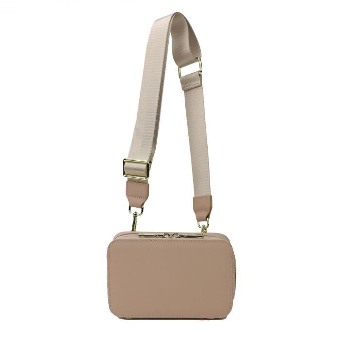 Saffiano Leather Crossbody Bag