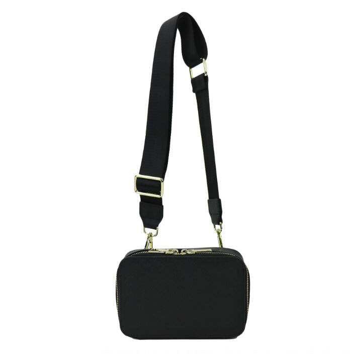 Saffiano Leather Crossbody Bag