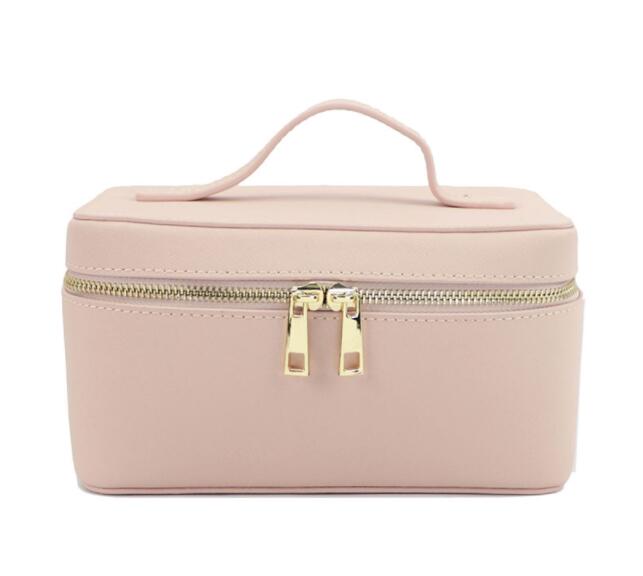 Portable Cosmetic Case with Handle