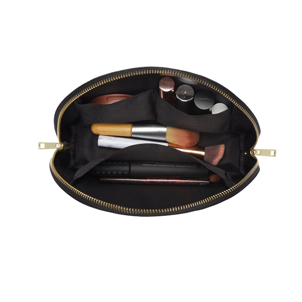 Leather Makeup Bag